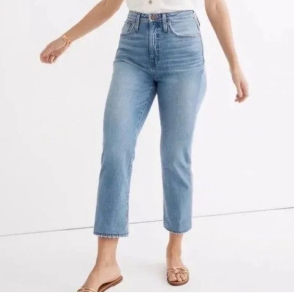 Madewell Classic Straight Leg High Rise Jeans Style M3004